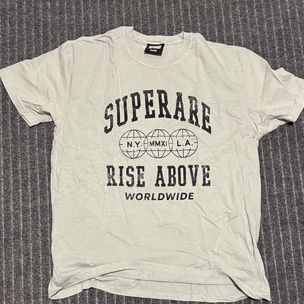 White Graphic Tee for Men